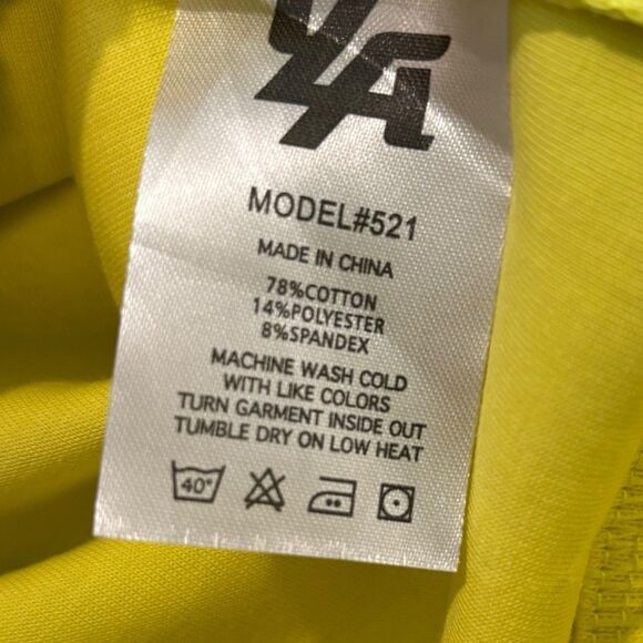 YoungLA Yellow And Black Hoodie Size Small Model 521 - Picture 9 of 9